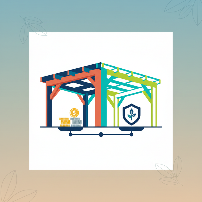 Illustration for Pergola & Patio Cover Kits: Balancing Cost and Durability for Smart Outdoor Investments