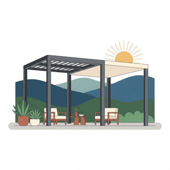 Illustration for The Most Durable Pergolas and Patio Covers: Materials Built to Last for Decades