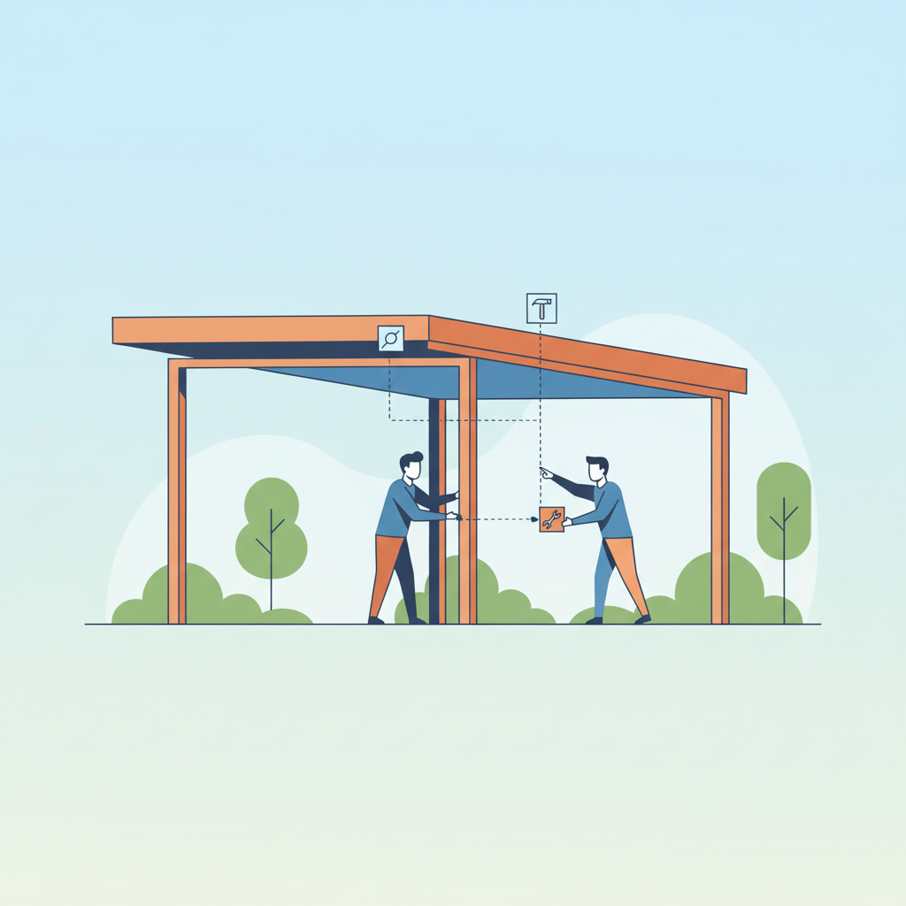 Illustration for DIY Pergola Assembly Mistakes: Expert Guide to Building a Perfect Outdoor Structure