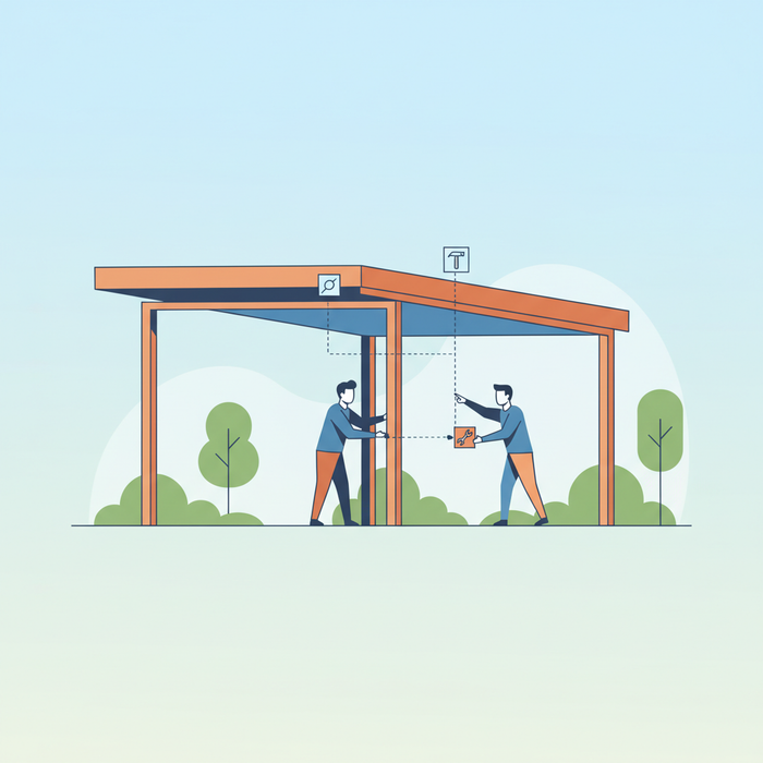 Illustration for DIY Pergola Assembly Mistakes: Expert Guide to Building a Perfect Outdoor Structure