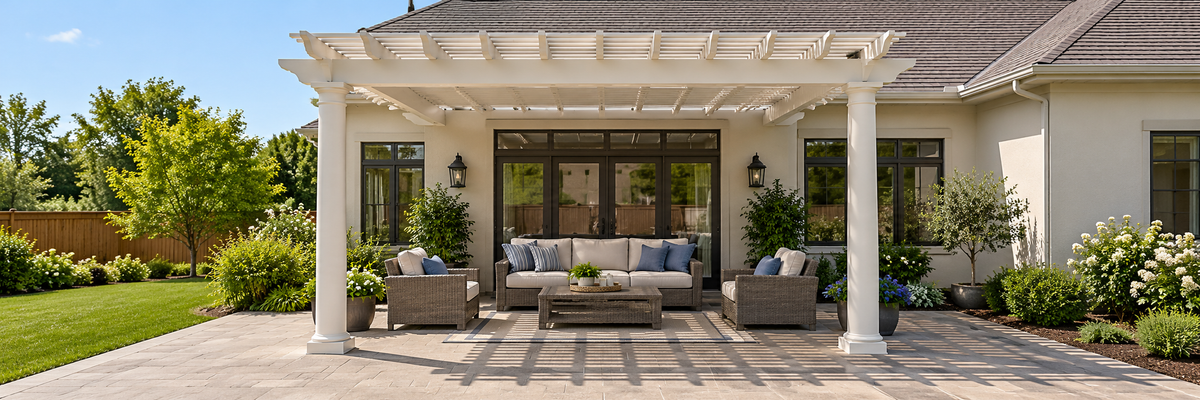 Attached Pergola Footings: Where Should Front Posts Go?