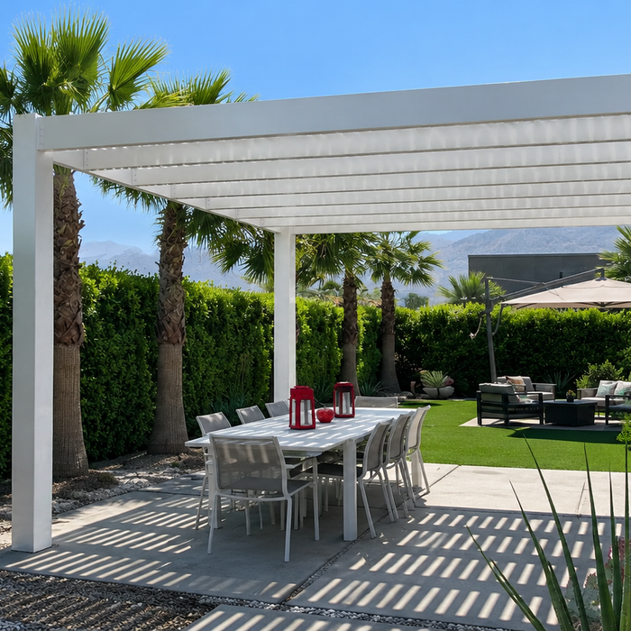 Wall-Mounted Pergola Ideas: When a Pergola Attached to the House Makes Sense