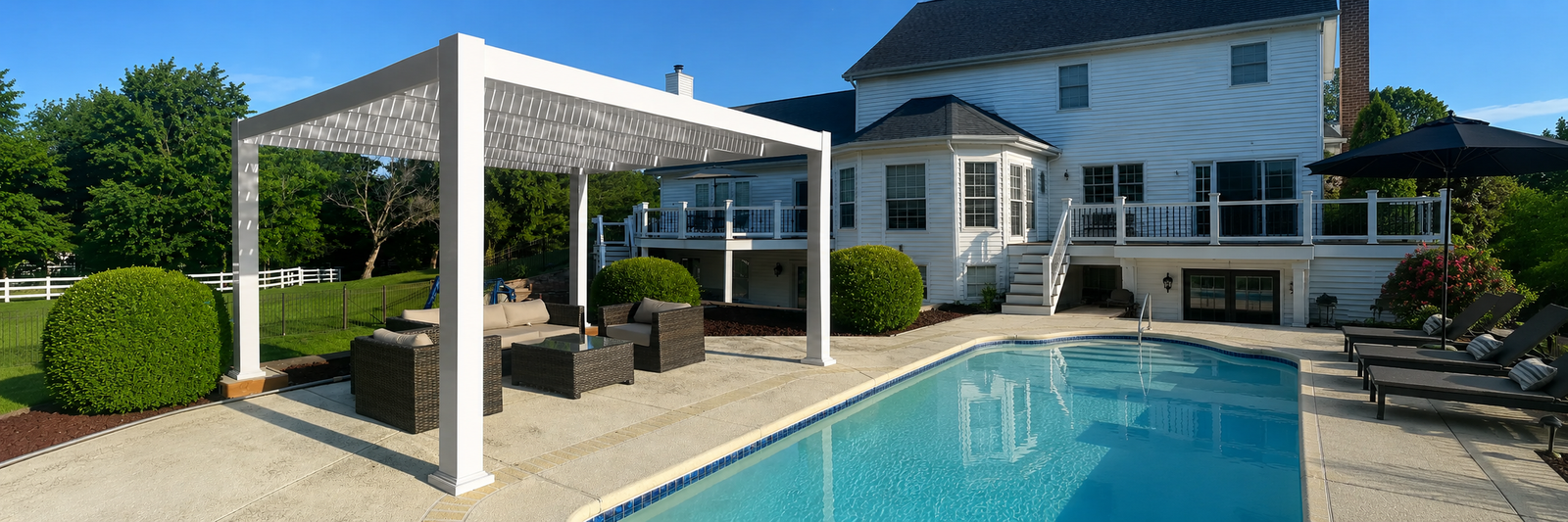 Pergola Roof Options Explained: Slatted vs Solid Roof vs Louvered
