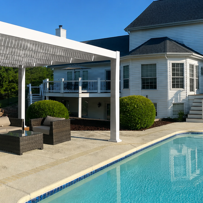 Pergola Roof Options Explained: Slatted vs Solid Roof vs Louvered