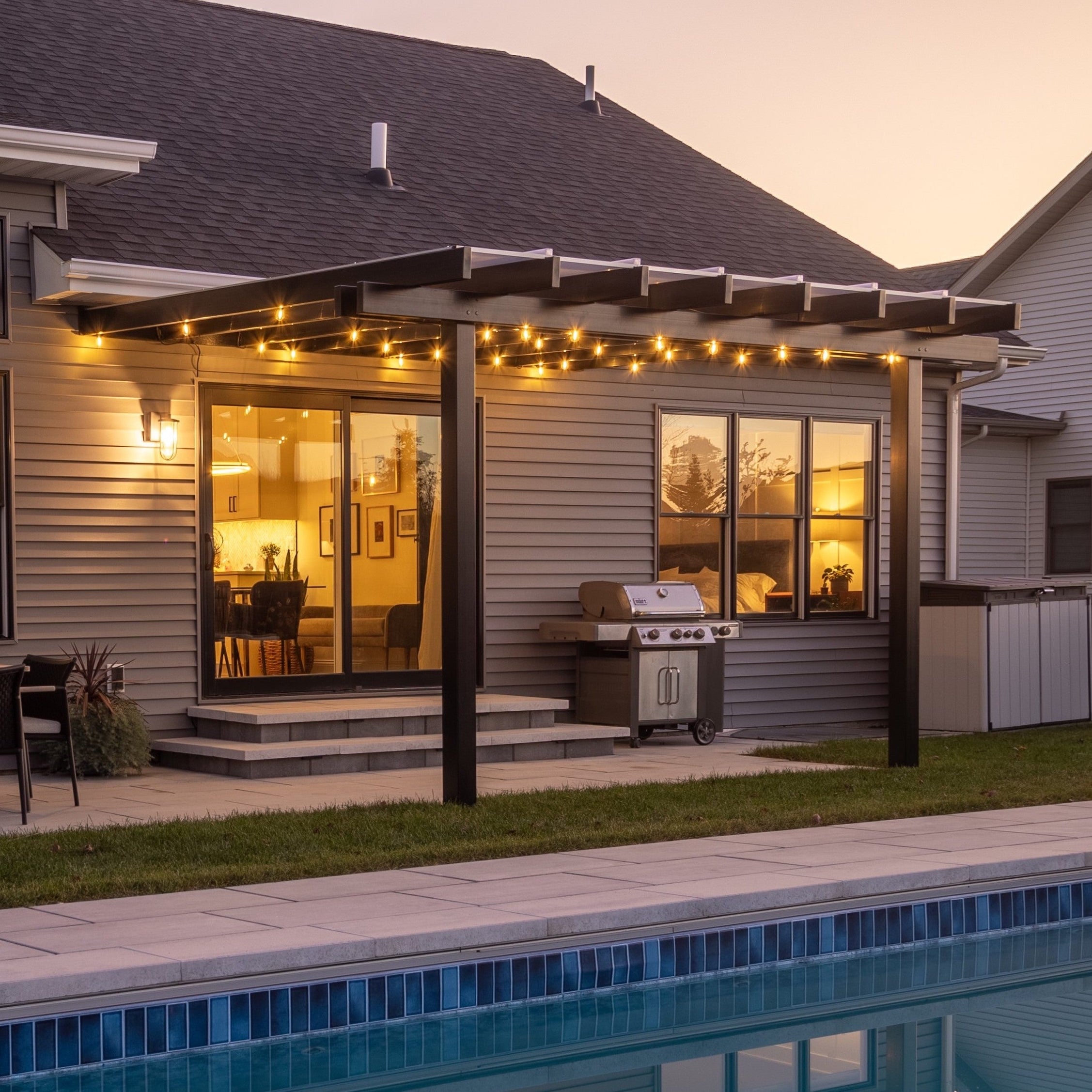Outdoor Covered Patio Attached to House - $1,500 Off Sale