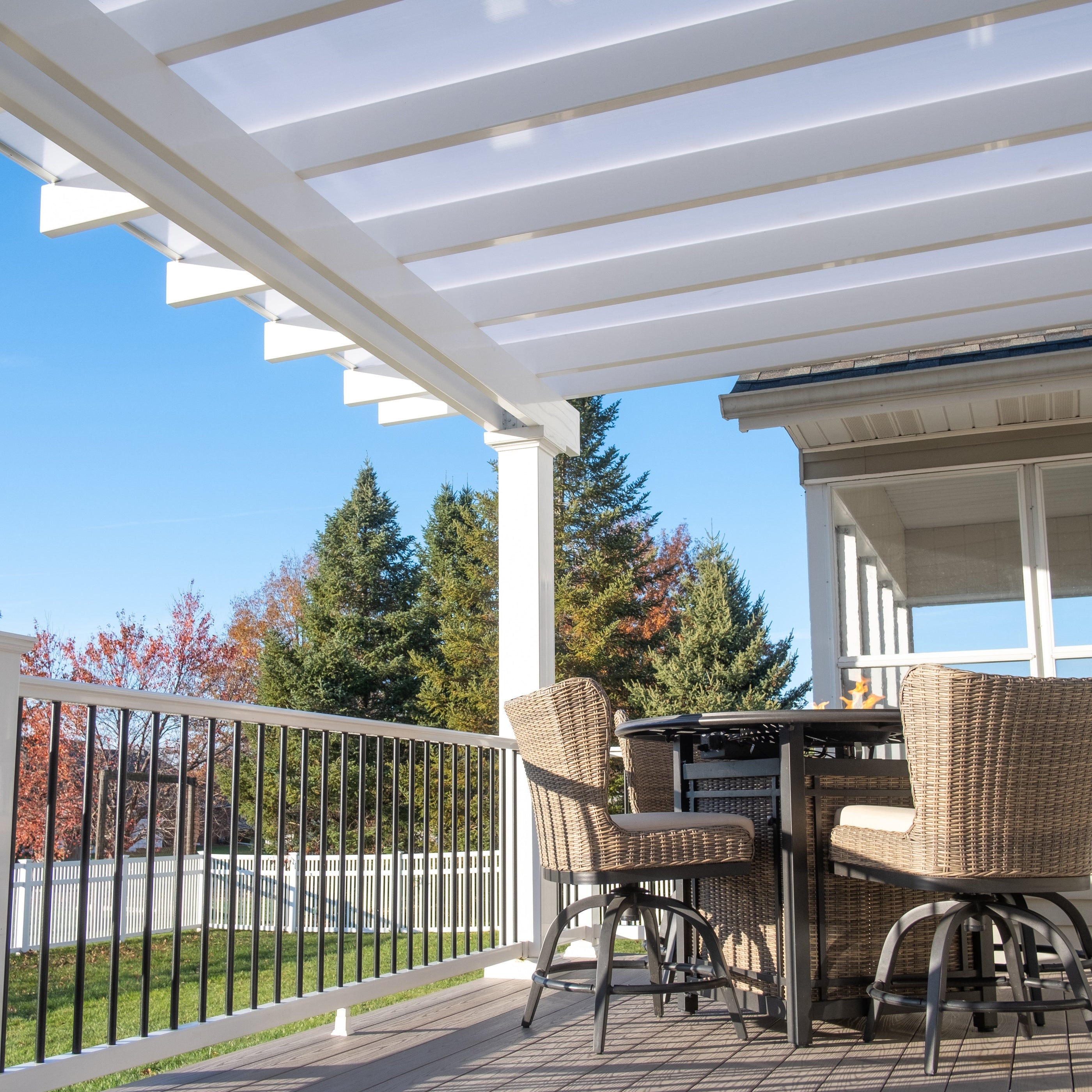 Wall-Mounted Patio Cover - Now 20% Off
