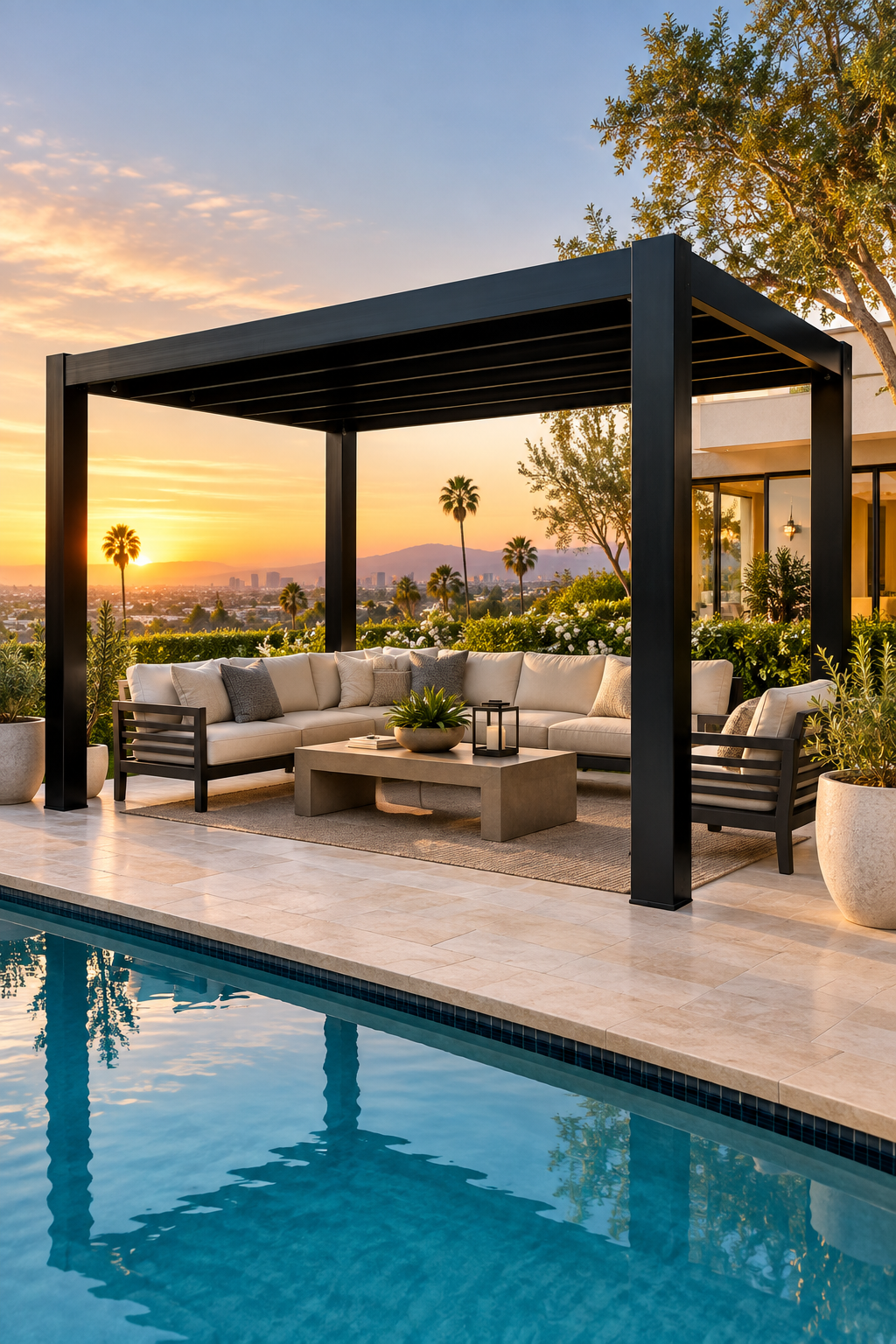 Pergolas for <em>Beverly Hills</em> Homes