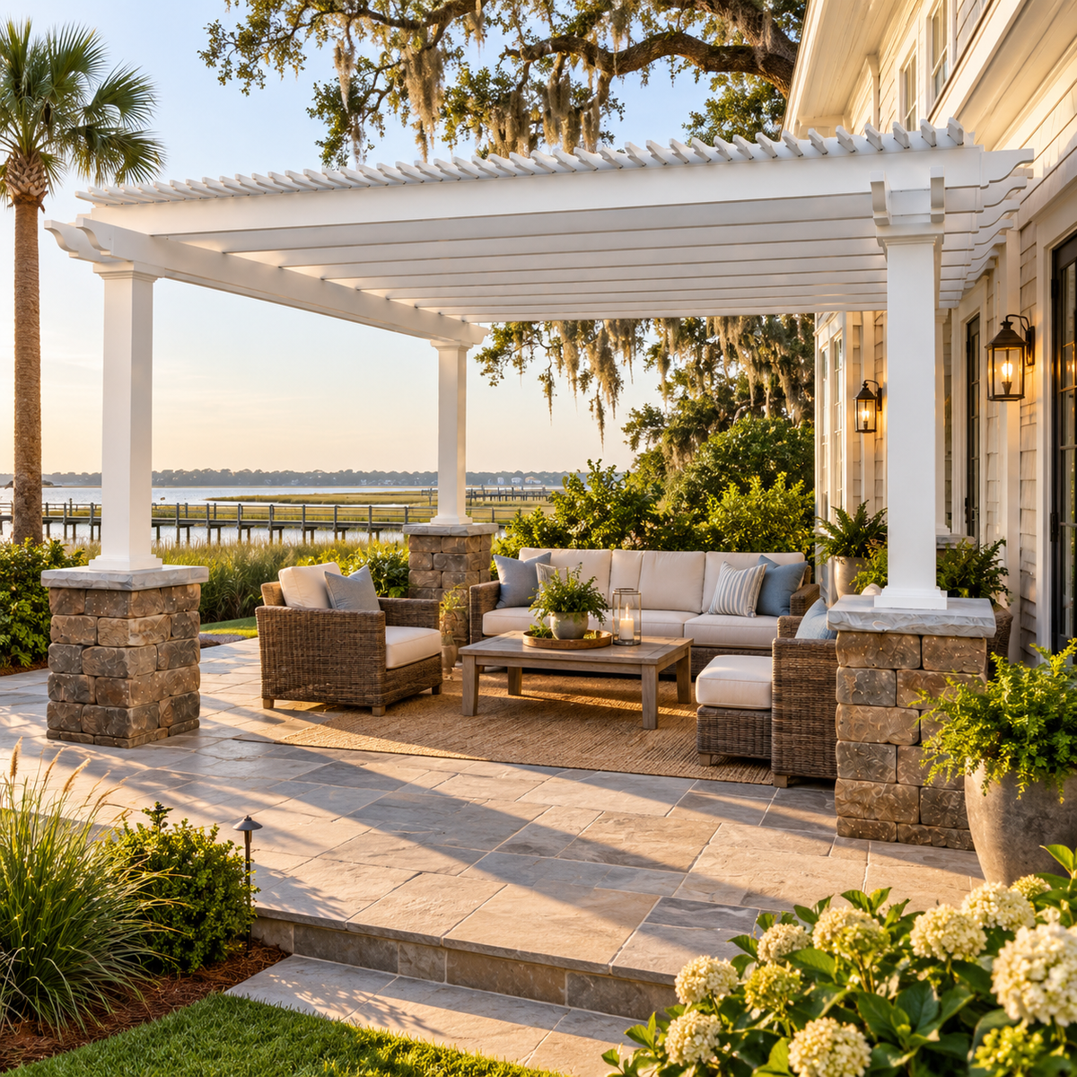 Pergolas & Patio Covers for Georgia Coast Homes