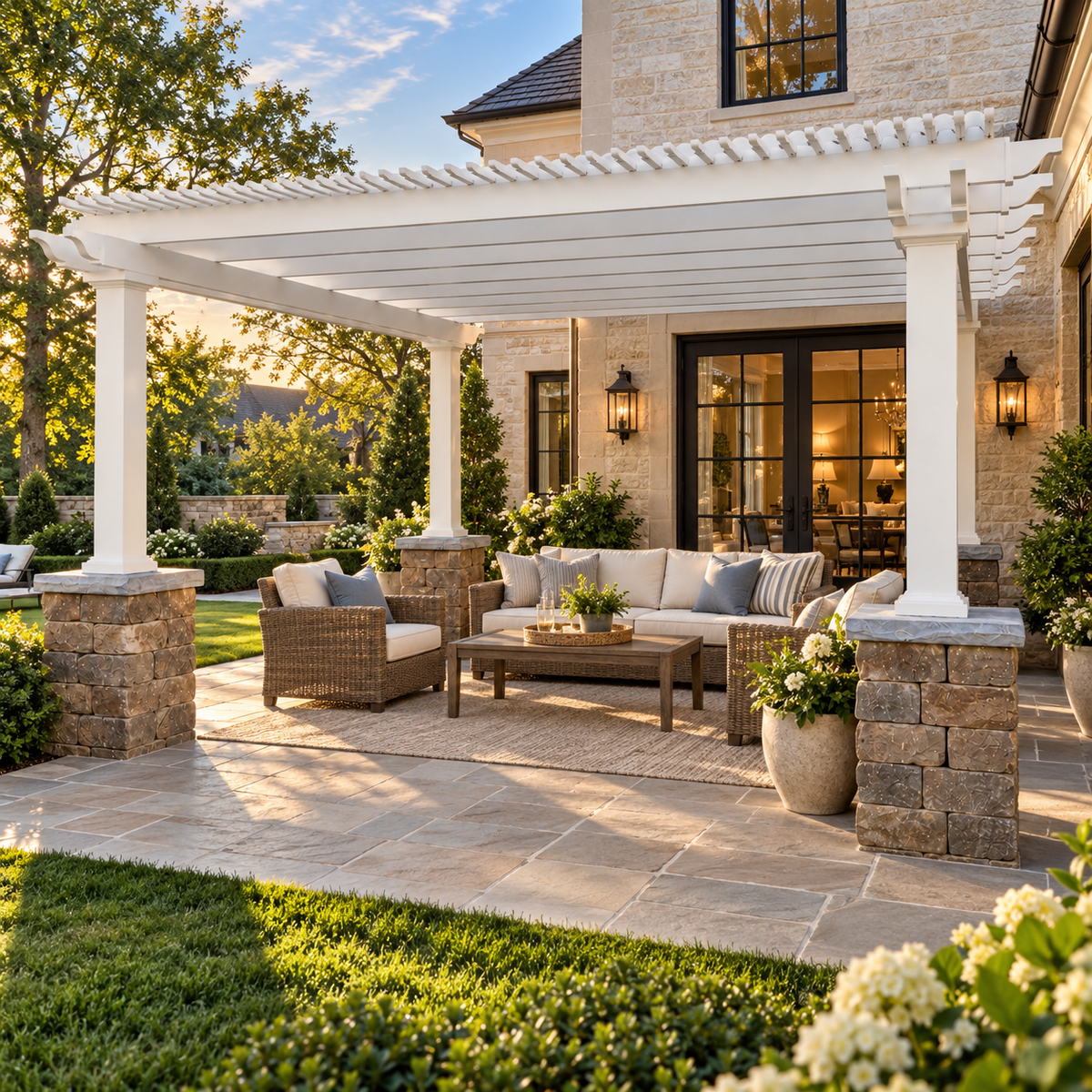 Pergolas for <em>Highland Park & University Park</em> Homes