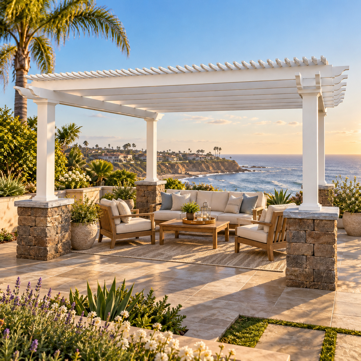 Pergolas for <em>La Jolla</em> Coastal Living