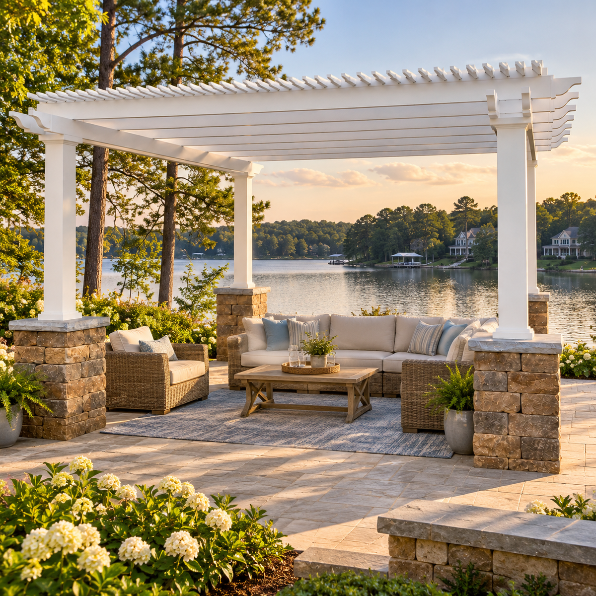 Pergolas for <em>Lake Oconee</em> Homes