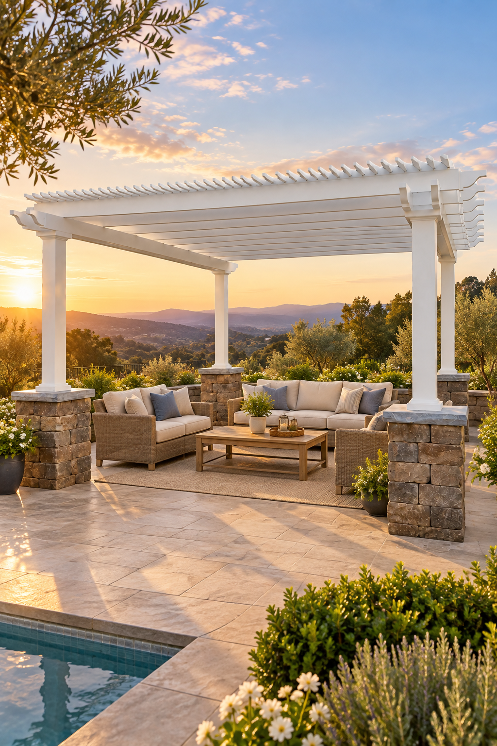 Pergolas for <em>Los Altos Hills</em> Estates
