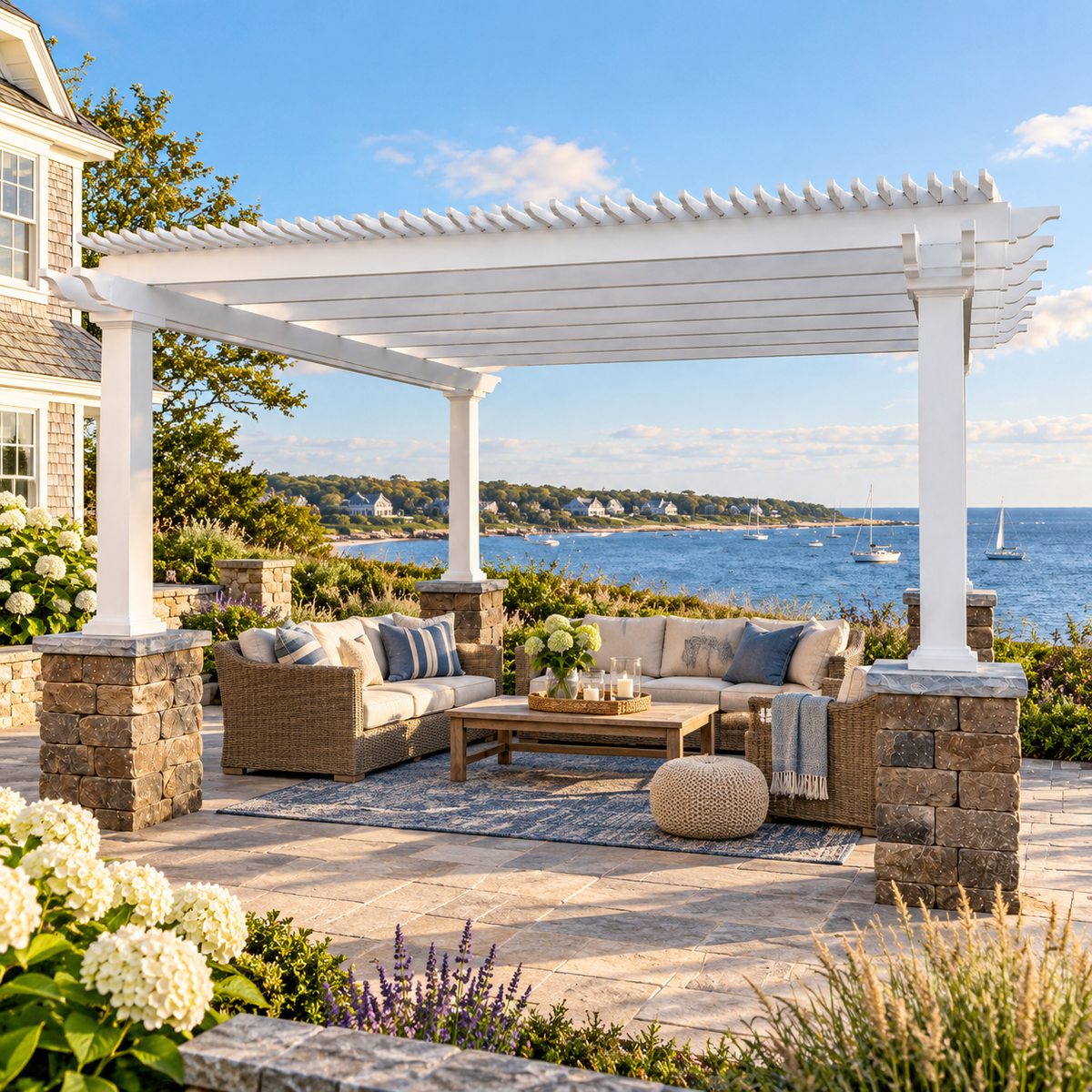 Pergolas for <em>Martha's Vineyard</em> Homes