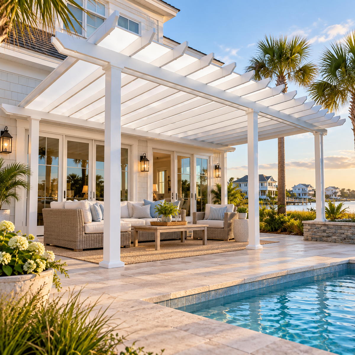 Pergolas for <em>Myrtle Beach</em> Coastal Living