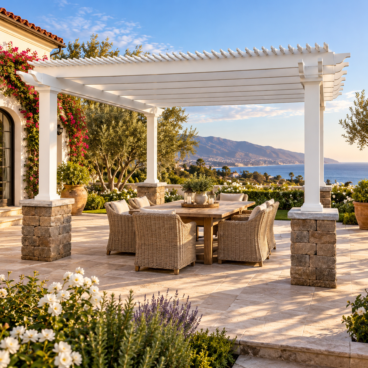  Pergolas for <em>Santa Barbara</em> Coastal Living