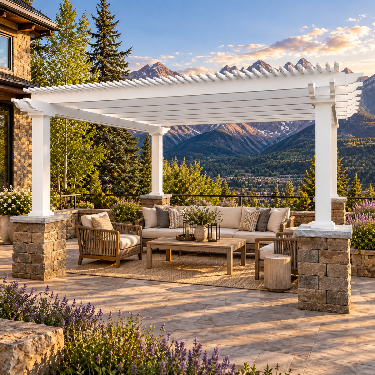 Premium Pergolas for Telluride Mountain Homes