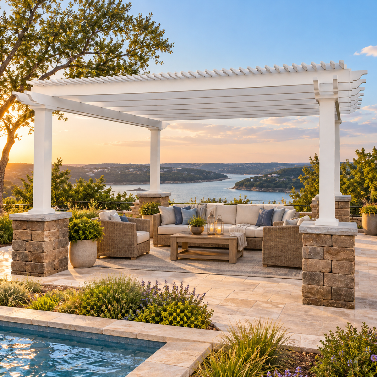 Pergolas for <em>Westlake & Lake Travis</em> Homes