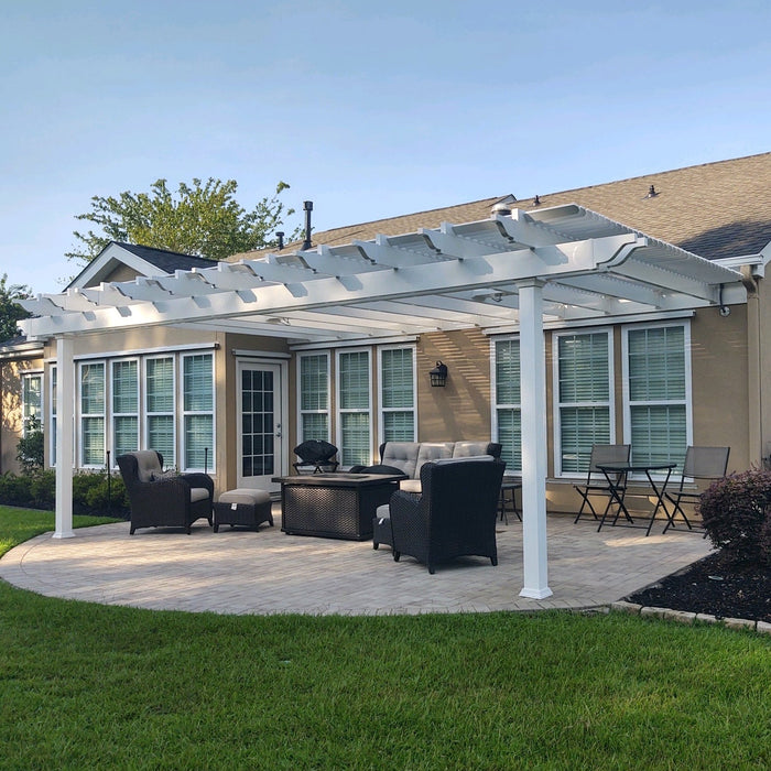 Pergola Attached to a House (2016.0)